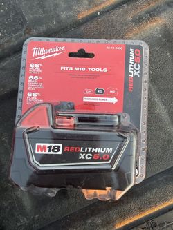 Milwaukee battery 5.0