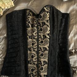 Pirate Costume Corset Top Super Thick Material Not Cheap 