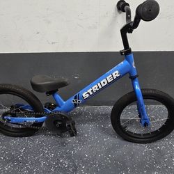 14 Inch Strider Balancing Bike, 3 - 6 Year Olds
