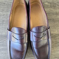 Allen Edmonds Cameron Penny Loafers Mens 11 B Brown