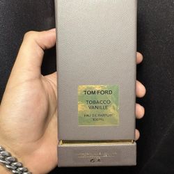 Tom Ford Tobacco Vanille 3.4 oz./ 100 ml. Eau de Parfum Spray Unisex. New in Box