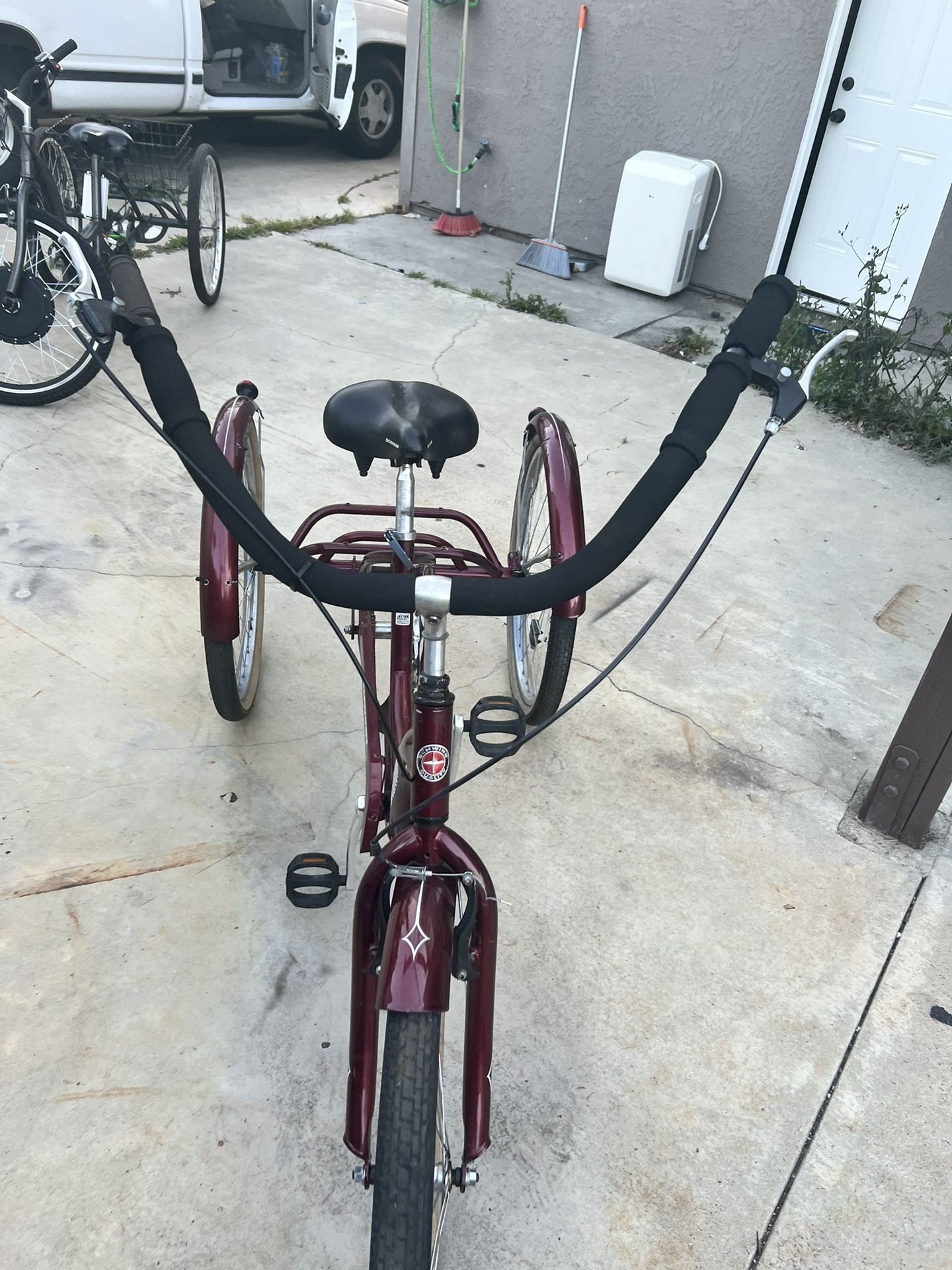 Red Schwinn Meridian Tricycle
