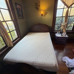 Memory Foam Firm Mattress (FULL SIZE) Box Spring Included