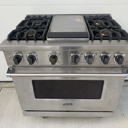 Viking 36" Dual Fuel Range with Griddle *NEW*