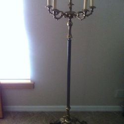 Antique five light brass? Floor lamp