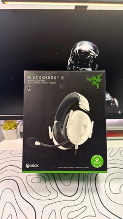 Razer BlackShark V2 X White Edition Xbox Wired Headset New Sealed