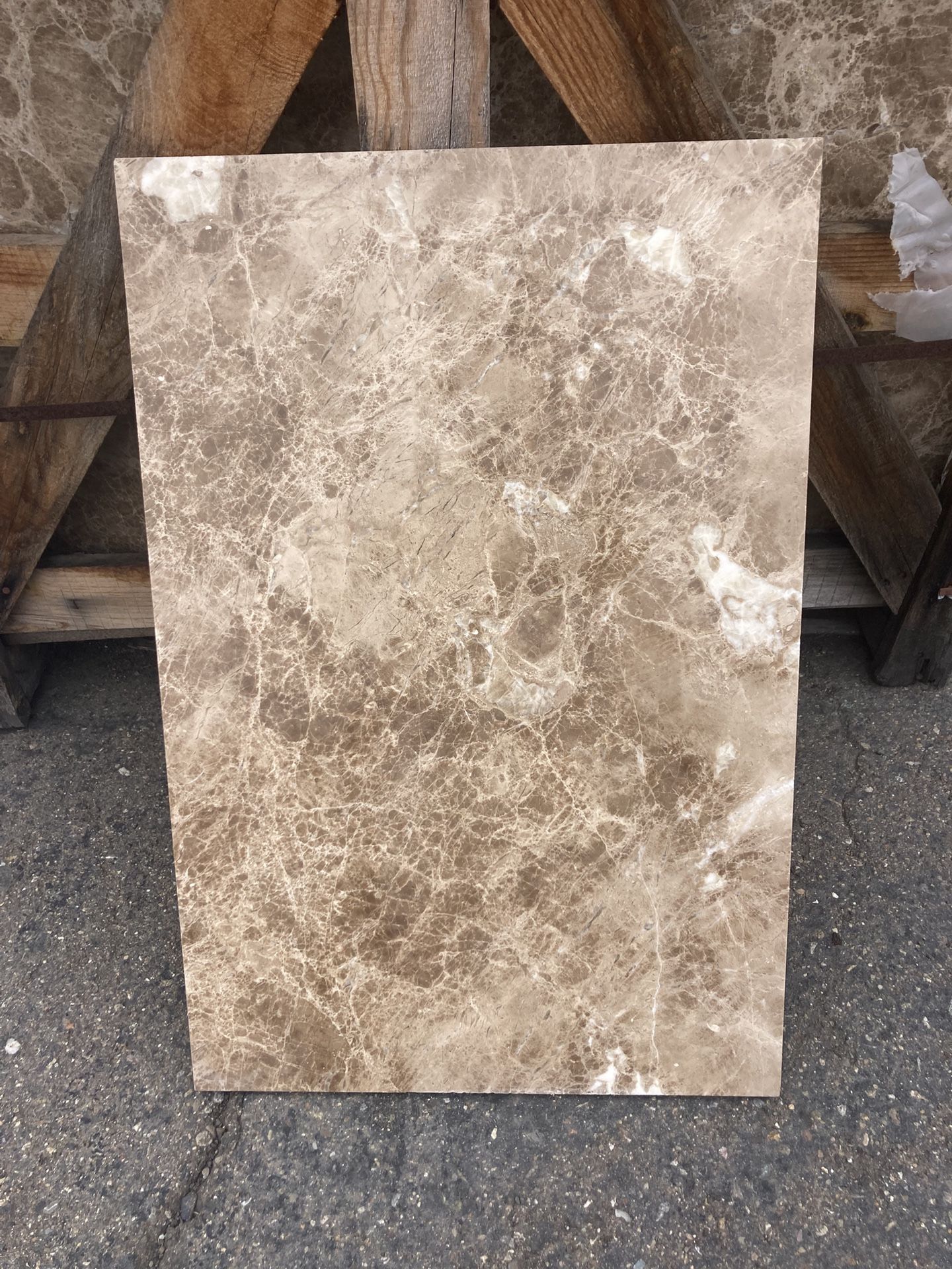 Emperador Marble tile 16 X 24