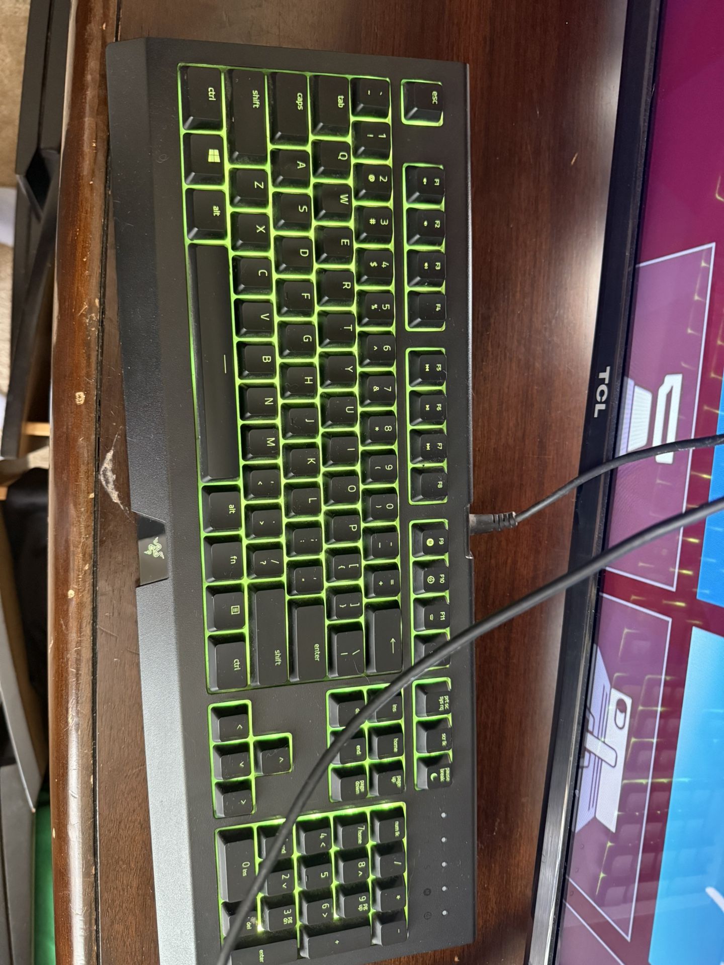 Razer keyboard And Mouse 