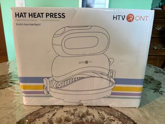HTVRONT Hat Heat Press Machine – Brand New