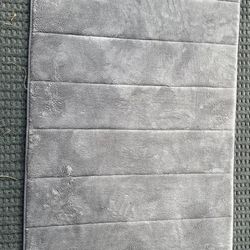 Gray Bath Mat