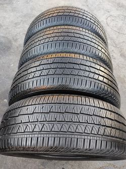 Set Continental Cross contact Lx sport 235/55R19 95% tread life