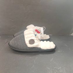 Womens White N Black Slip-On Size:M