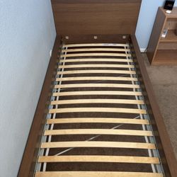 MALM Twin Bed with Mattress