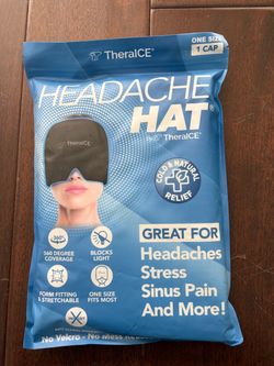 NEW TheraICE Headache Hat