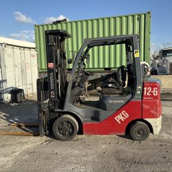2012 Toyota 8FGCU30 Forklift 6000lbs 