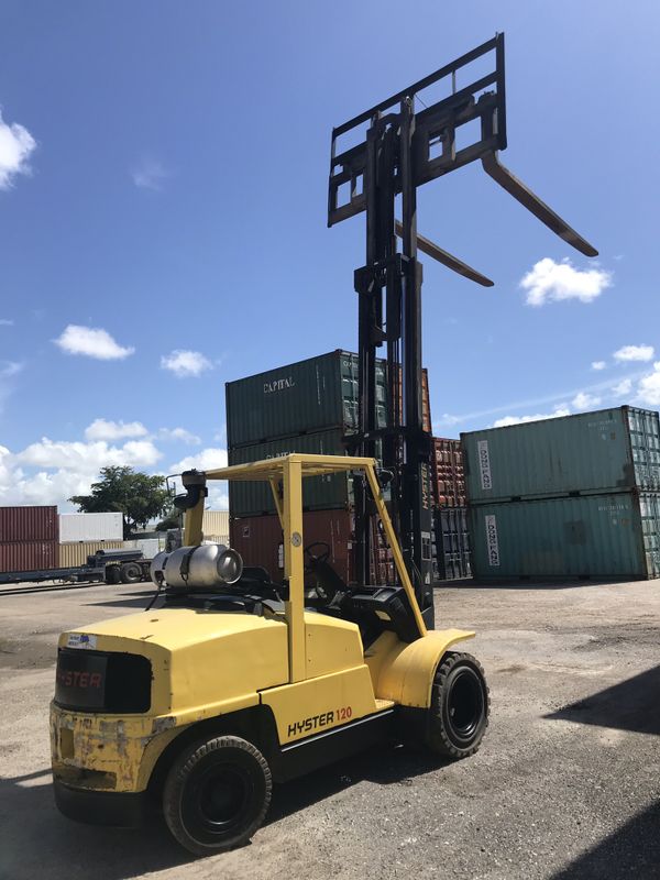12k forklift load chart