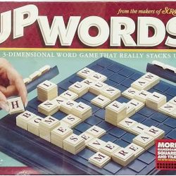 UpWords 3-Dimensional Word Game 1997 Edition with 100 Tiles