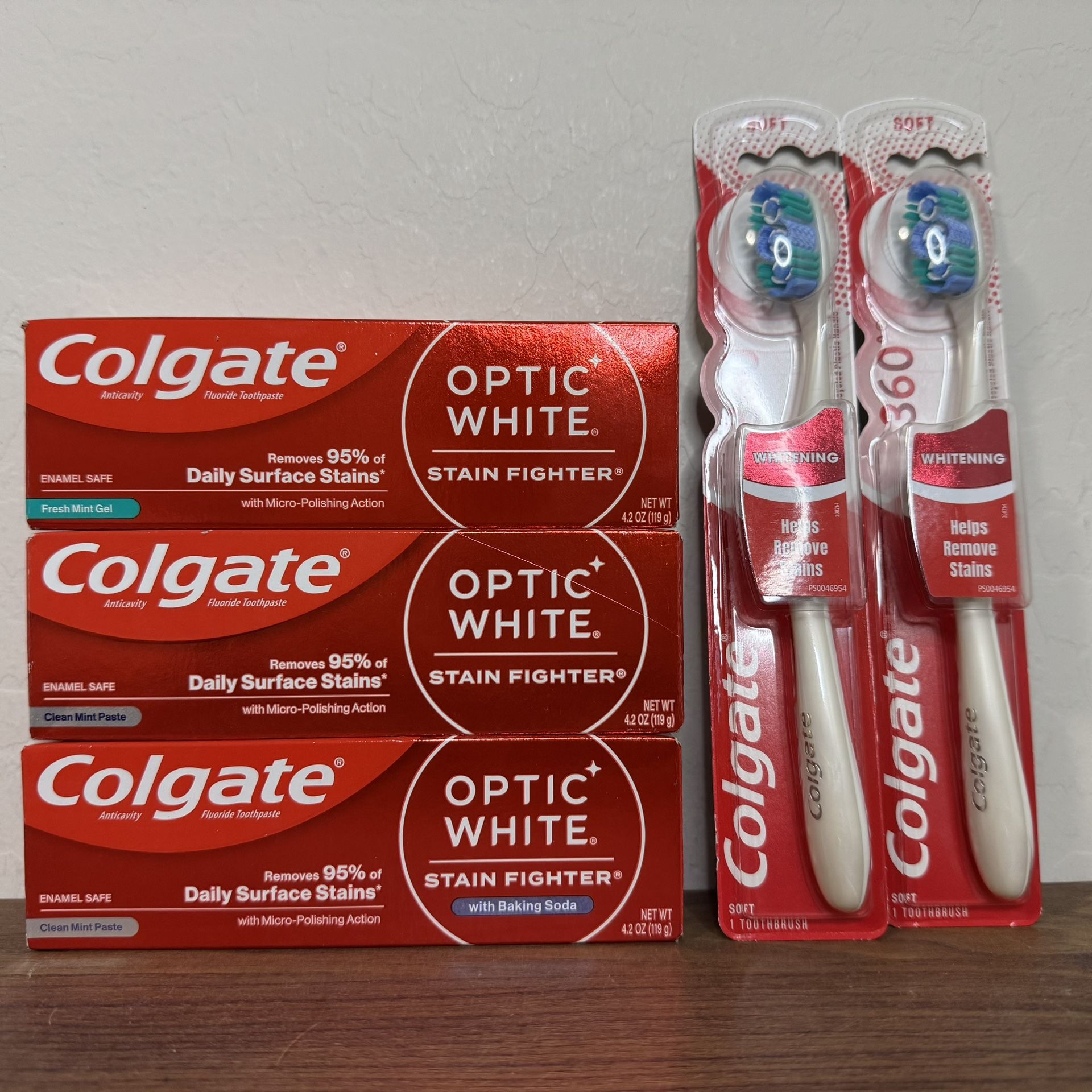 Colgate Toothpaste Toothbrush Bundle