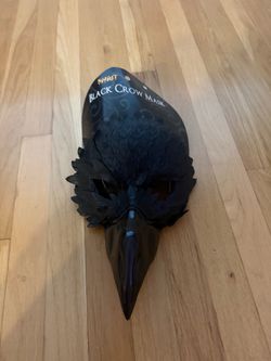 Spirit Halloween Black Crow Mask