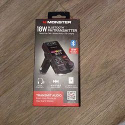 MONSTER BLUETOOTH/FM TRANSMITTER