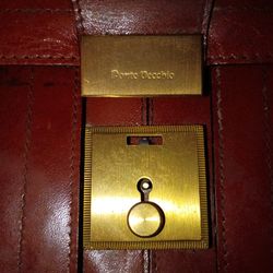 Vintage original leather briefcase Susan gail Canada