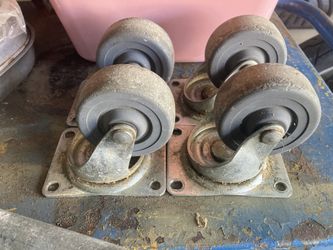 4 Heavy Duty 3” Swivel Castor Wheels