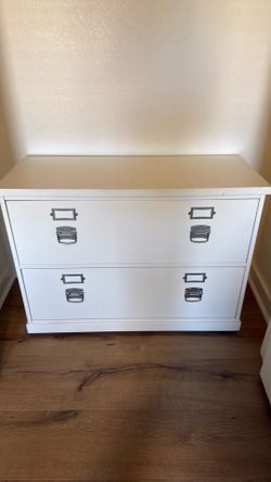 Pottery Barn Filing Cabinet
