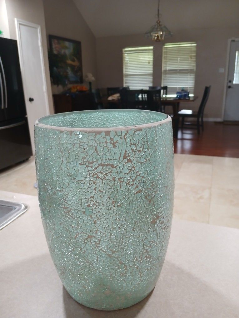 Small Elegant Trash Glass Can