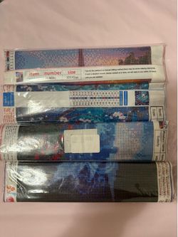 Butterfly/Nature Diamond Painting Kits Take all for $10.00 (Pick Up Only)