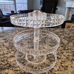 Rotating Acrylic Organizer / Spice Rack / Makeup Organizer — Like New