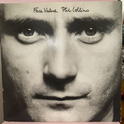 Phil Collins - Face Value LP 12” Vinyl Record Album