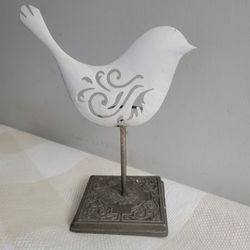 Candle Holder ,bird,metal