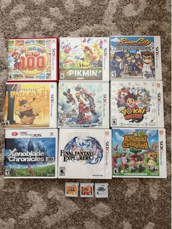 Nintendo 3ds games 25 each