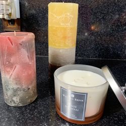 3 Velas De Olor 