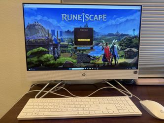 HP 24-cb1021 23.8" FHD All-in-One AMD Ryzen 3 5425U 2.7GHz 8GB RAM 256GB SSD Windows 11 Home