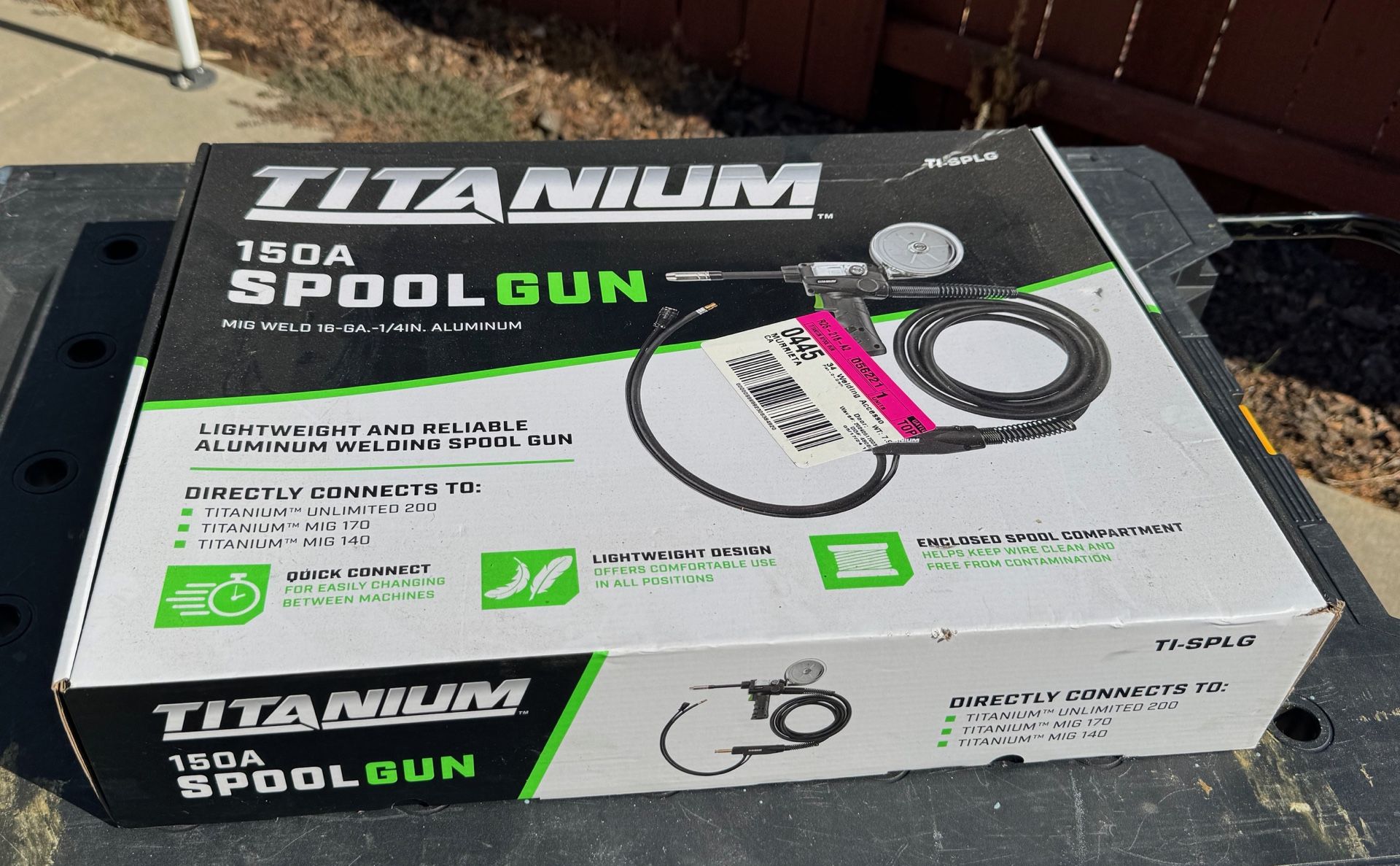 Aluminum Welding Spool Gun 150A