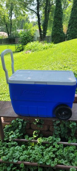 Cooler with wheels