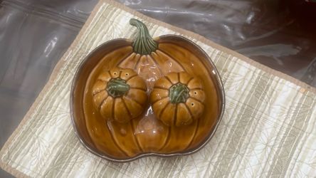 Pumkin Set Salt And Pepper Shaker