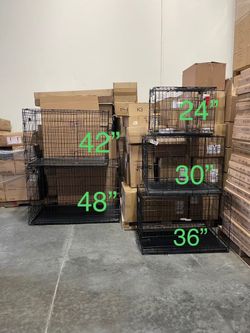 30” dog cage