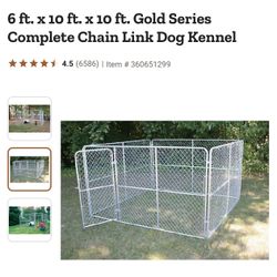 Dog Kennel 6ft X 10x10