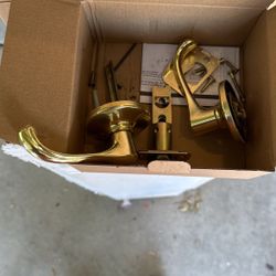 Interior Door Handles (gold)