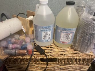 Cup Turner, Epoxy, Cups, Glitter