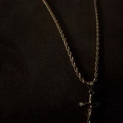 14k Rope Chain Set