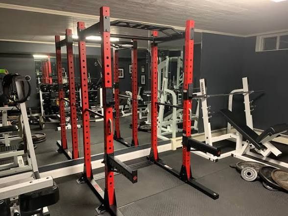 SQUAT RACK SET🔹WORKOUT FITNESS HOME GYM EQUIPMENT