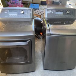 LG WASHER & DRYER SET.