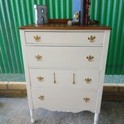 Classic Vintage Tallboy Dresser