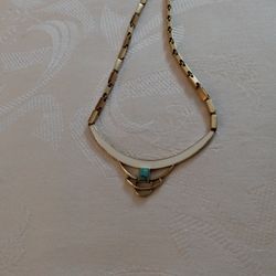 Vintage Stella & Dot Turquoise Necklace. Sturdy  