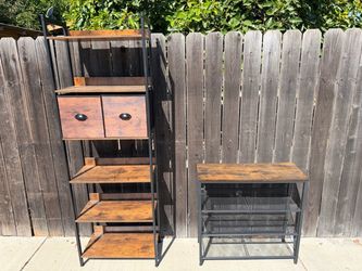 Free bookshelf and shoe rack