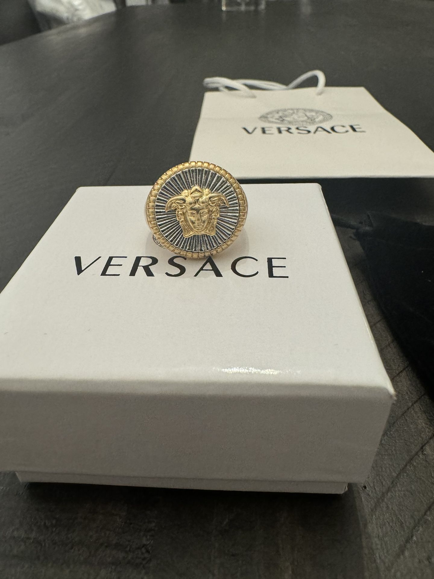 Versace Gold Ring 