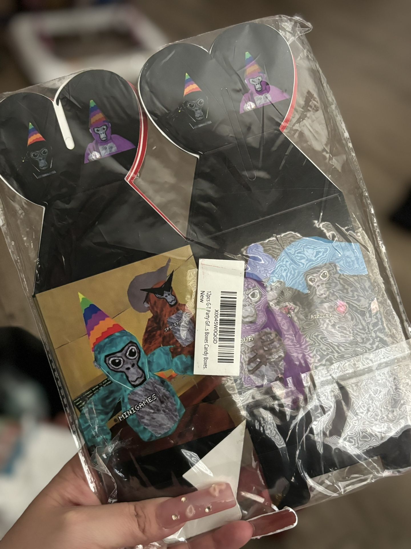 Gorilla tag Favor Bags